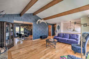 Eclectic Salt Lake Home with 2 Decks and Fire Pit